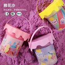 Cotton Salad Silk Childrens Safety Non-toxic Puzzle Decompression Mud Magic Indoor Space Sand Variety Shaping Sand Colorful Sand