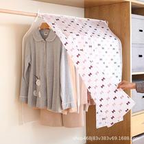 Clothes dust-proof cover cloth dust-proof cover transparent hanging wardrobe cover suit cover coat hanging bag dust-proof household