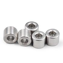 Wear-resistant sleeve toothless nut hollow steel sleeve through-hole metal sleeve cylindrical bushing hollow shaft sleeve