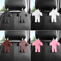 Small hooks for cars car accessories seat back cute storage and decoration in the car backrest front row multi-function
