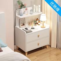 Bedside table modern minimalist bedroom bedside table simple rental house bedside storage rack internet celebrity creative small cabinet