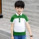 Qiao Mi Rabbit Boy Áo thun ngắn tay 2020 Mới dành cho nam Mùa hè Trẻ em Boy Polo Áo sơ mi Big Kids Trẻ em mặc Mùa hè - Áo thun