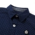 Qiao Mi rabbit quần áo trẻ em bé trai cotton 2018 mùa thu mới áo dài tay trẻ em lớn mùa xuân và áo thu quần áo trẻ em đẹp Áo sơ mi