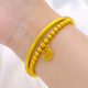 ສາຍແຂນທອງຄຳບູຮານ Blessing Bead Bracelet Imitation Gold Vietnam Heritage Gold Bracelet Plain Circle Blessing pendant Jewelry