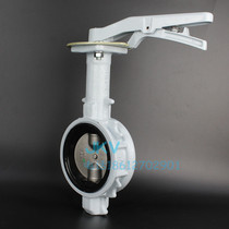 Japan Kitazawa KITZ valve PN16DJUE imported stainless steel plate handle clip butterfly valve 2 inch shut-off valve