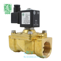 Italian ODE solenoid valve brass wire buckle two-way zero pressure start 21HT6K0Y250 dn25 220v spot