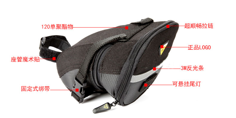 Sacoche pour vélo mixte TOPEAK - Ref 2211931 Image 10