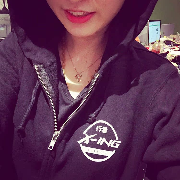 Walker áo len nam và nữ thể thao ngoài trời áo thun áo len đen hoodie mùa xuân và mùa thu dài tay cưỡi áo thun lining