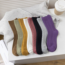 Spring autumn summer October non-feet confinement socks maternity pregnant women piles of socks loose mouth socks elderly pure cotton womens socks