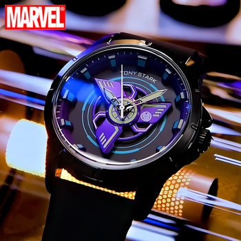 Rotating Dial - Marvel Watch for Men, Mechanical Men's Watch, Student High School Teenager Valentine's Day Gift for Boys