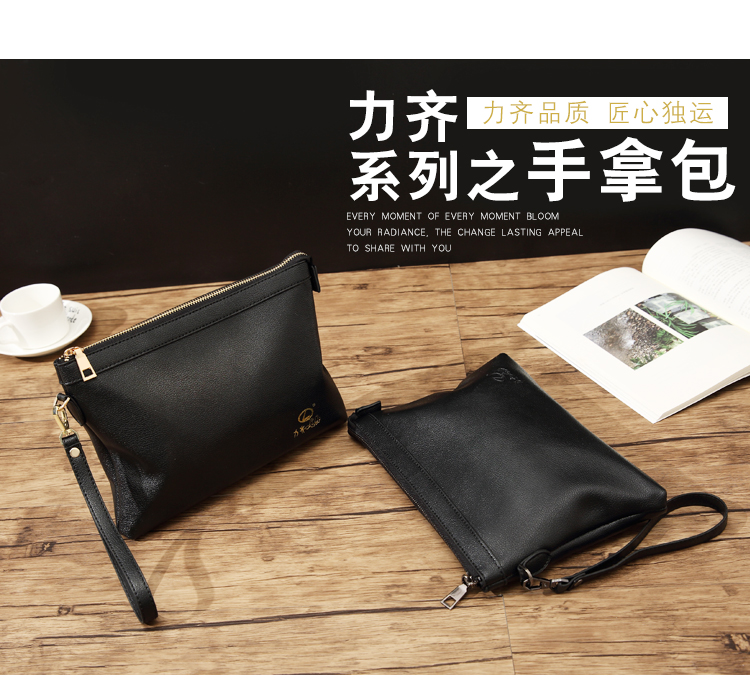 Phiên bản tiếng Hàn mới của túi xách nam và nữ ly hợp túi vải canvas nữ giản dị tay túi thủy triều cầm tay nhỏ túi điện thoại di động thay đổi túi xách nam