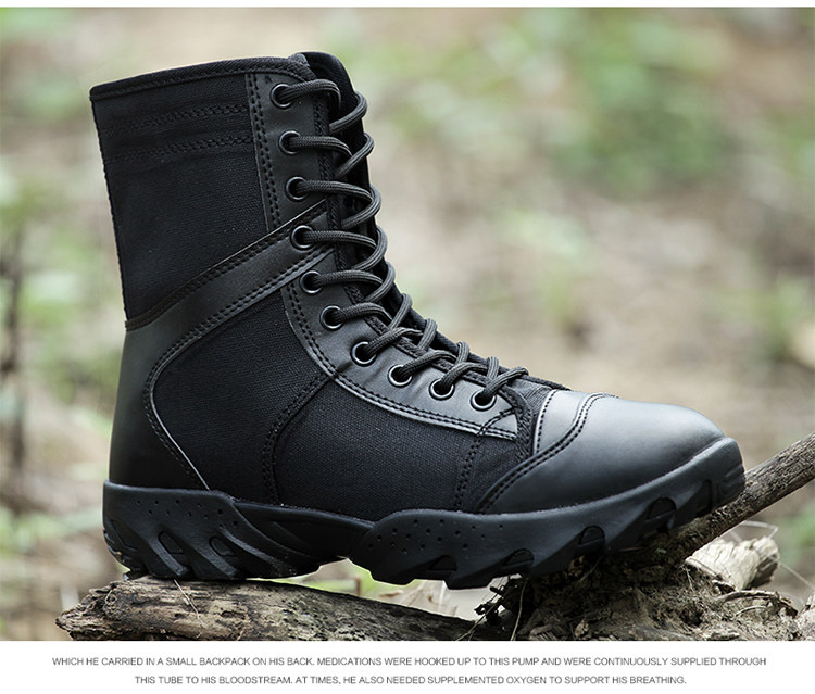 Boots militaires pour homme - amortissement - Ref 1397864 Image 17