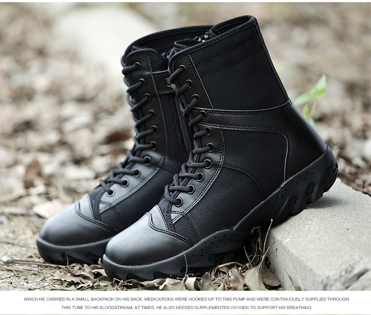 Boots militaires pour homme - amortissement - Ref 1397864 Image 20
