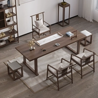 Новый китайский стиль полная деревянный стол