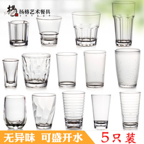 Acrylic water cup Buffet restaurant beer cup Living room tea cup pc anti-drop transparent plastic cup Drink juice cup