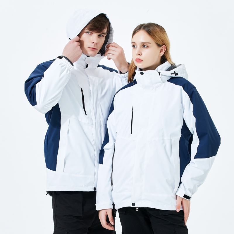 Submachine clothes custom work clothes three-in-one waterproof external delivery delivery enterprise employees winter tooling jacket imprint logo