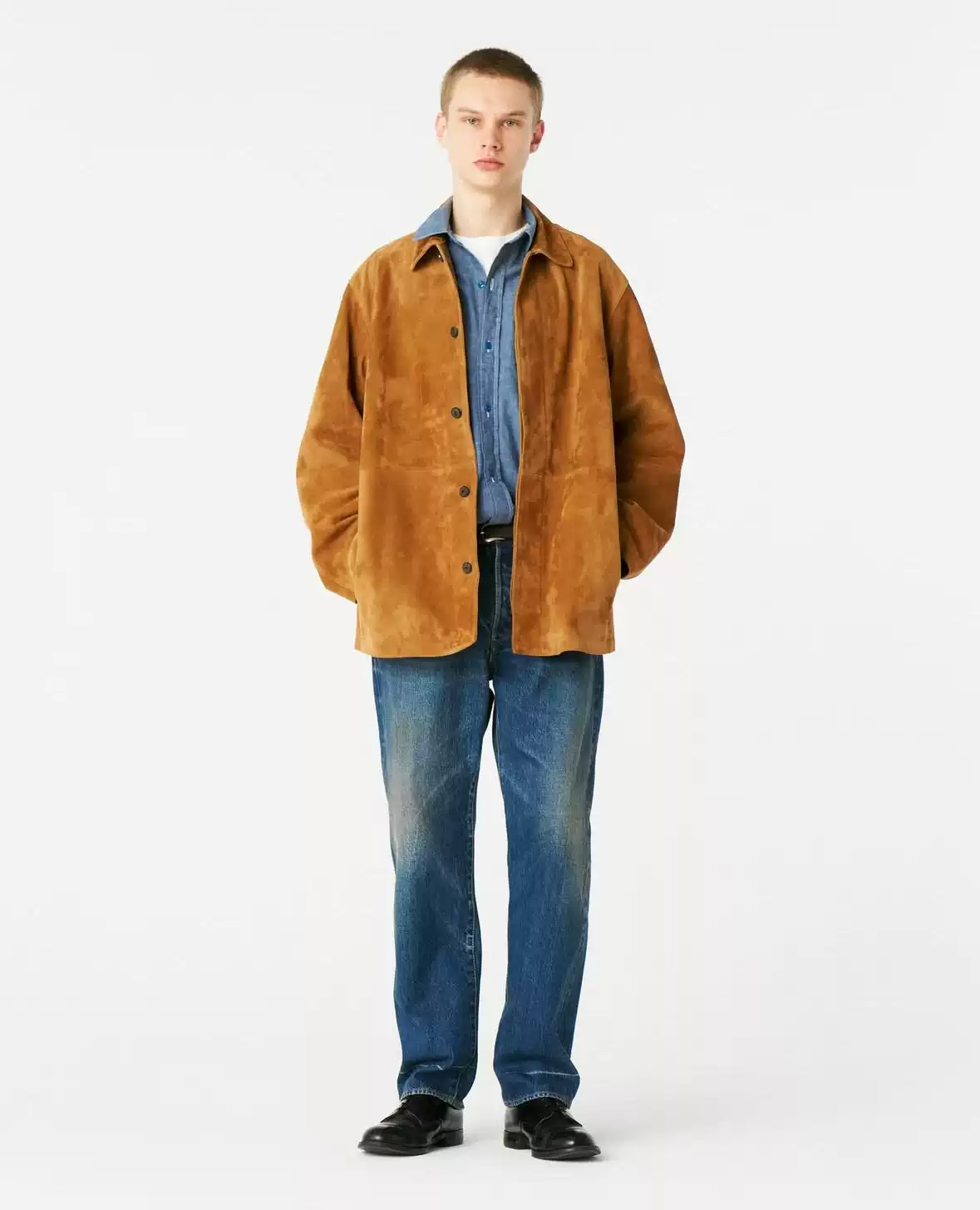 HERILL 25aw Goat Suede Jacket ヘリル コモリ HERILL 25aw Goat Suede