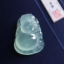 Revealed Yang Beauty Jade All Naughty Jade Cabinet Natural Emerald Myanmar A Cargo High Ice Treasure Grandpa