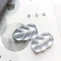 Revealed Yang Beauty Jade All Naughty Jade Cabinet Natural Emerald Myanmar A Goods Glass Seed Wood That Golden Branch Jade Leaf