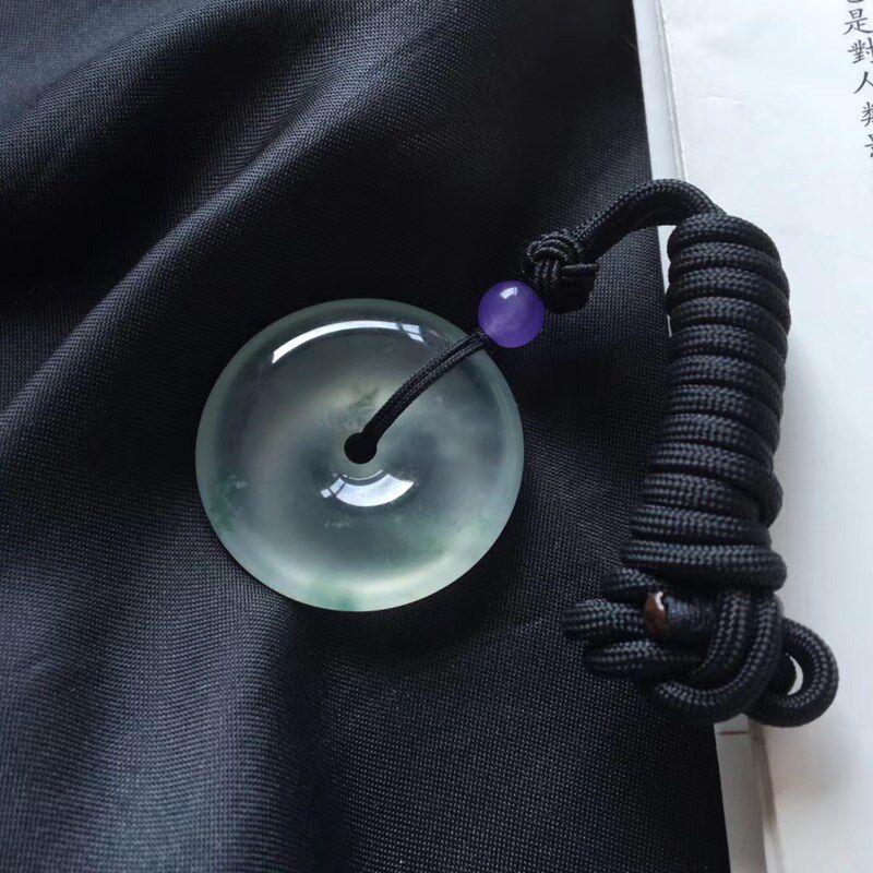 Jieyang Yangmei Jade City Taoyu Pavilion Natural Jadeite Myanmar A Goods Gao Bingbo Safe Buckle