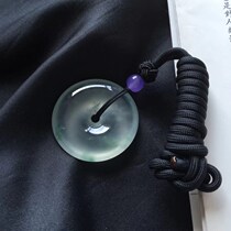 Revealed Yang Beauty Jade All Naughty Jade Cabinet Natural Emerald Myanmar A Cargo High Ice Wave and Ping An