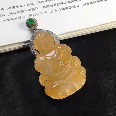 Jieyang Yangmei Yudu Taoyu Pavilion Natural Jade Myanmar A cargo high Ice Mother