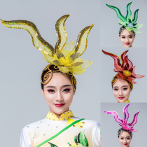 Performance headgear classical dance headgear adult headgear modern dance opening dance performance atmospheric dance headgear headgear