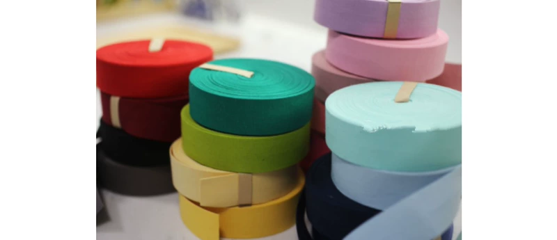 Hàn Quốc nhập khẩu rộng 2,5 cm ruy băng ruy băng ruy băng tự làm bowknot làm bằng tay phụ kiện tóc chất liệu dải vải bao bì rv - Công cụ & vật liệu may DIY