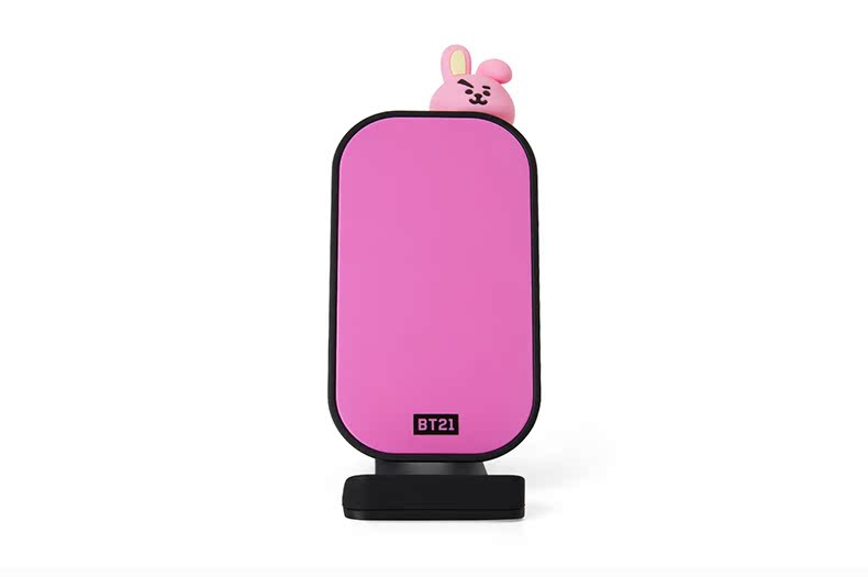 Bt21 vertical wireless mobile phone charger cartoon animation 3C peripheral fashion charging line friends