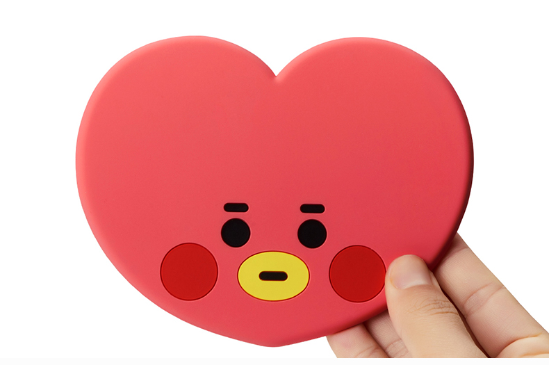 BT21 BABY系列硅胶隔热杯垫 家用餐桌防烫杯垫配饰 LINE FRIENDS