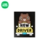 LINE FRIENDS Gấu nâu cá tính dán xe hoạt hình anime dễ thương vui nhộn xung quanh thời trang dán xe phụ kiện - Carton / Hoạt hình liên quan Carton / Hoạt hình liên quan