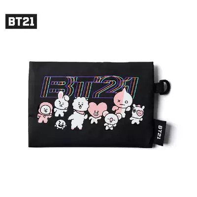 BT21 MUSIC Series card bag anime peripheral cartoon exquisite multifunctional portable accessories LINEFRIENDS