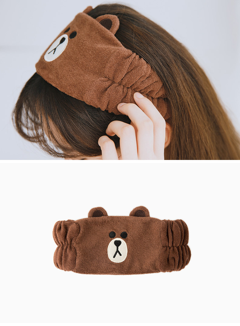 line friends brown wash hair band에 대한 이미지 검색결과
