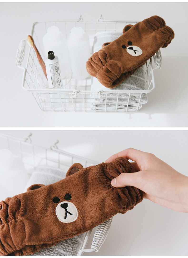 line friends brown wash hair band에 대한 이미지 검색결과