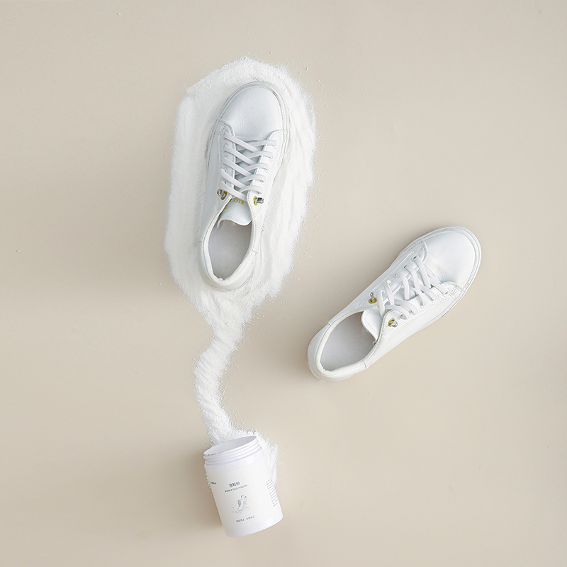 Small white shoe foam shoe powder to yellow and whiten easily decontamination sneakers canvas shoes cleaning artifact brush-free cleaner