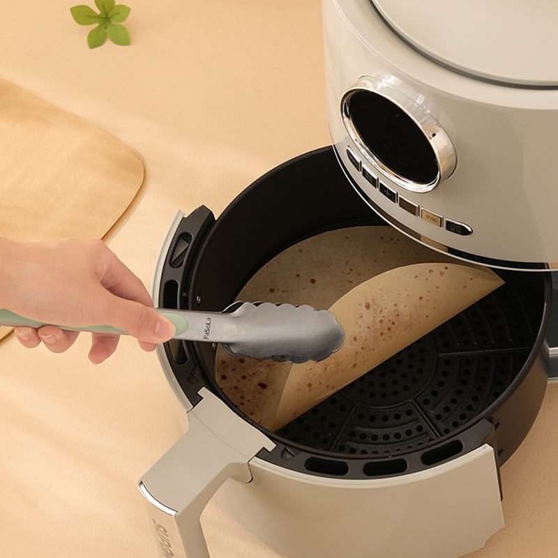 Air fryer special paper oil-absorbing non-stick pad carton baking silicone oil paper double-sided paper pad barbecue paper food grade