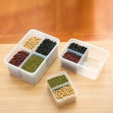 Японская разное зерновое хранилище Танк Пластик Прозрачный пищевой резервуар Большой домашний кухонный зерно ящик для хранения зерна зерна