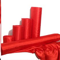 Unveiled red cloth ball big red flower Flower Stone Lion decorative bundle big red flower custom tie lion cutting Flower Ball flower