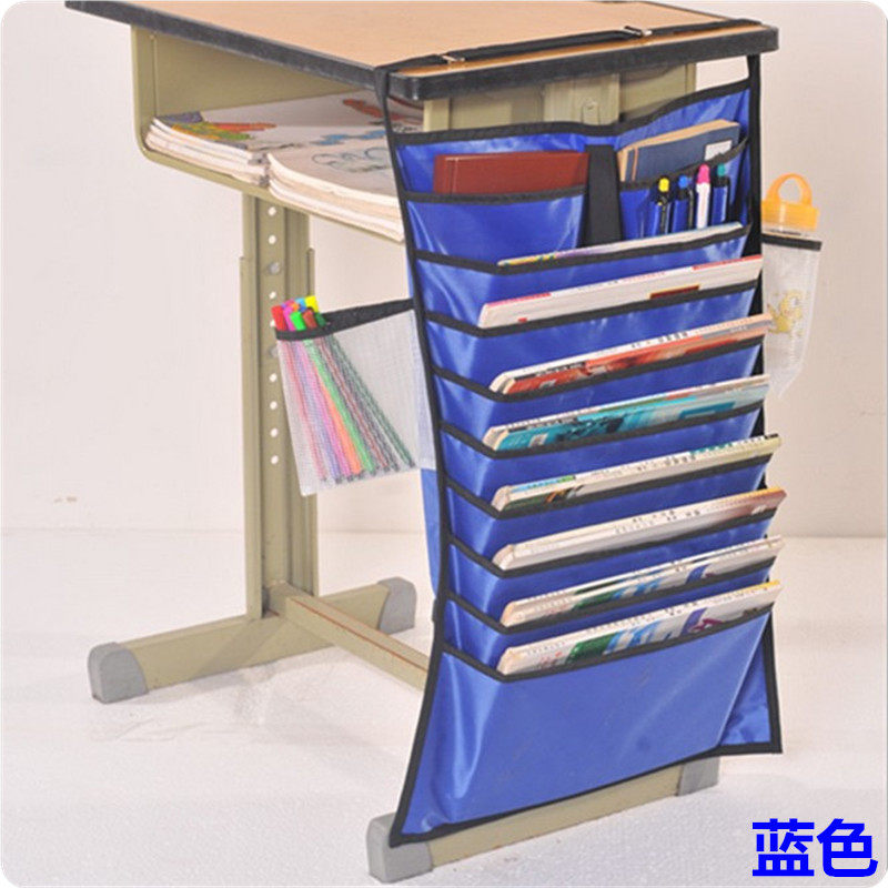 Large Capacity Junior High School High School Raw Heat Pin Desk Solid Hung Book Bag Containing Book Bag Finishing Book Bag