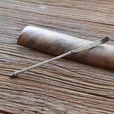 Chenlu produced sterling silver bamboo teaspoon sterling silver tea needles sterling silver teaspoon silver teaspoon silver teaping silver tea needles