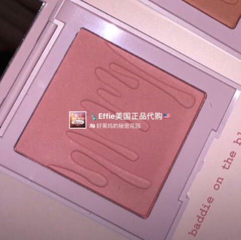 [Trên đường xác thực] Hoa Kỳ Kylie mới Blush màu hồng cam đơn sắc khả năng sửa chữa Má hồng nhiều màu tùy chọn - Blush / Cochineal má hồng the face shop