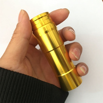 Mini portable plus high section aluminum alloy explosion protection wine fine lamp laboratory wine fine lamp moxibustion UCO light send wick