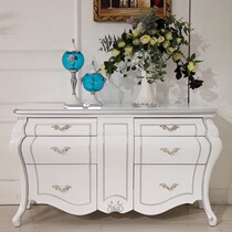 Hua Tianxia European porch cabinet classical porch table living room dining side cabinet porch hotel decoration table