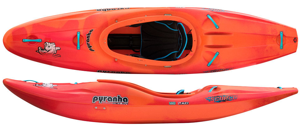 Whitewater Kayak River Kayak Railboat Pyranha Scorch Whitewater Kayak