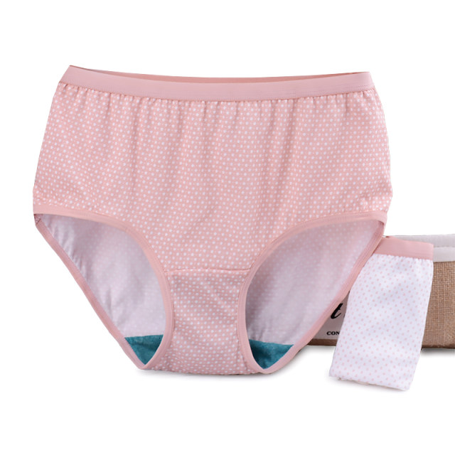 2 ຄູ່ຂອງ AB underwear ແມ່ຍິງຝ້າຍບໍລິສຸດພິມ briefs ແອວສູງ antibacterial ຝ້າຍສົດ boxer ຄົນອັບເດດ: mommy pants 0106