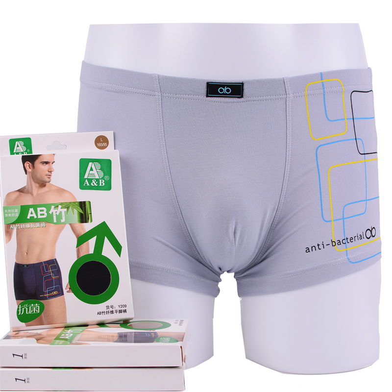 AB đồ lót chính hãng AB nam kháng khuẩn sức khỏe sợi tre in boxer kinh doanh đồ lót Y209 quan sip nam