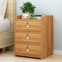 Simple bedside table simple modern bedside cabinet storage cabinet assembly locker dormitory bedroom assembly bedside cabinet