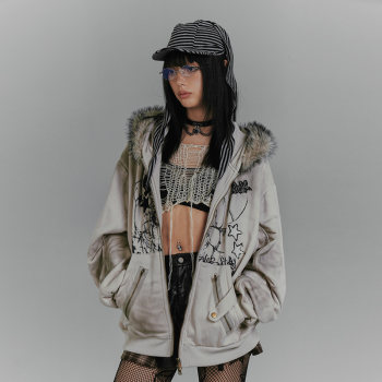 Yukahouse subculture rabbit ear cotton clothes Yukahouse subculture rabbit ear cotton clothes