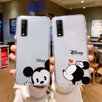 Couple Mickey Minnie vivoy70s phone case y20 silicone y50 soft shell y83 transparent y85 anti-fall y93s couple y71 men and women y91 Net red y97 female y3