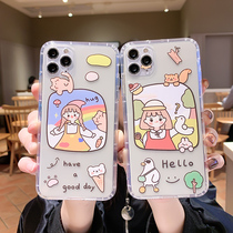 Photo frame cartoon girl vivoY70S mobile phone case y73 silicone y30 soft shell y93 transparent y85 anti-drop y97 cute y71 female y20 cartoon y81 personality y50 net